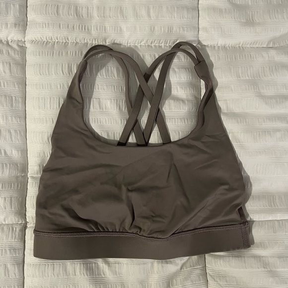 Lulu Lemon Sports Bra - Purple/Grey - Picture 3 of 3